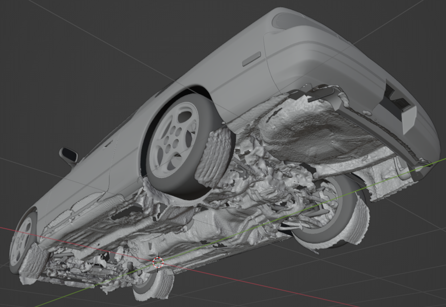 chassis with underbody