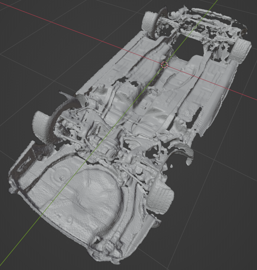 underbody scan