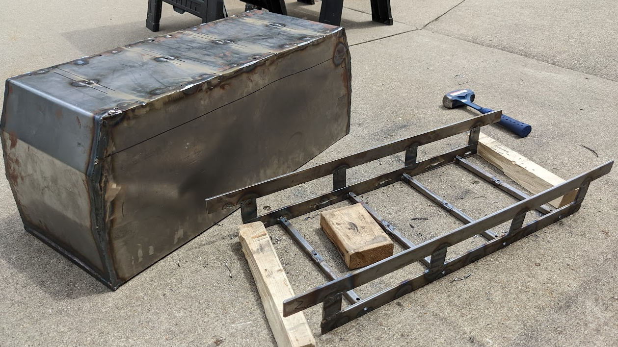 front box unweld