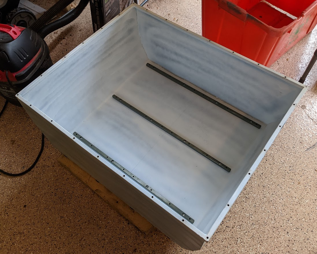 painted rear battery box