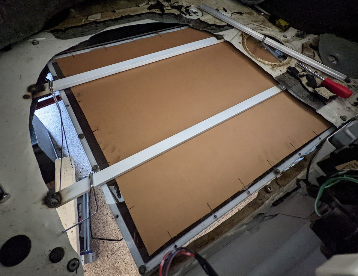 rear box in position