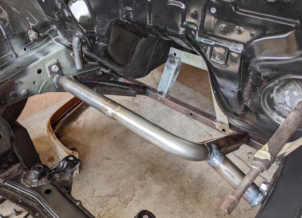 motor subframe in car 2
