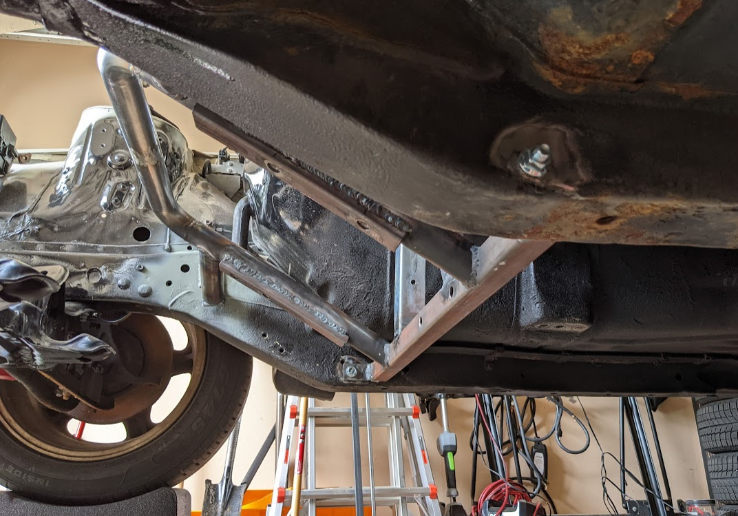 motor subframe in car 3