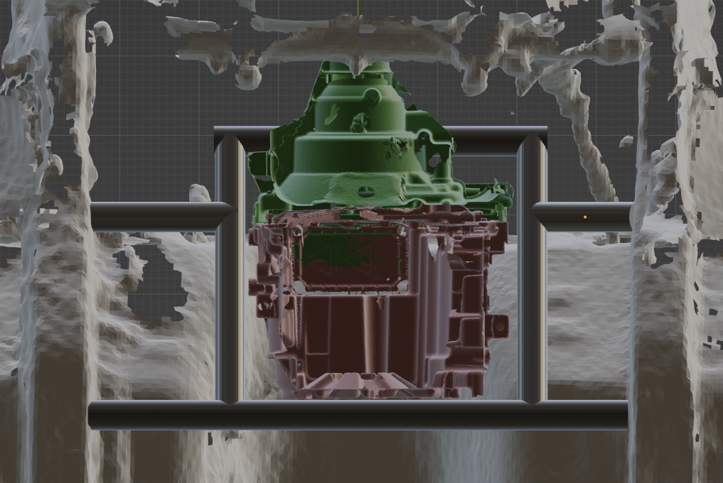 motor subframe model bottom