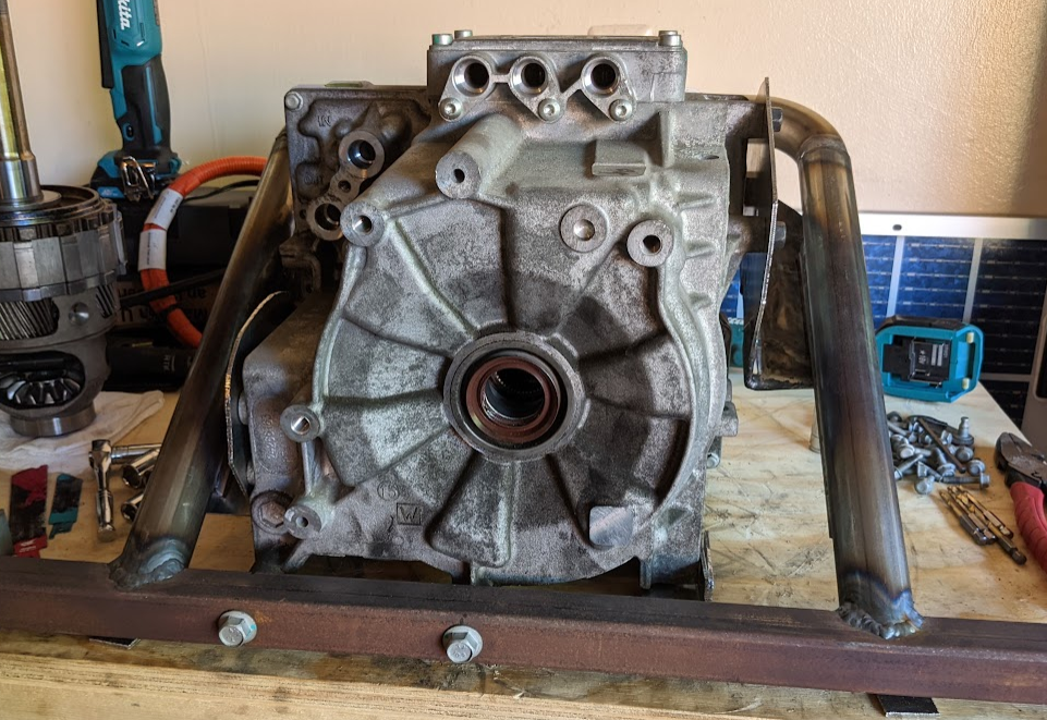 motor subframe with brackets