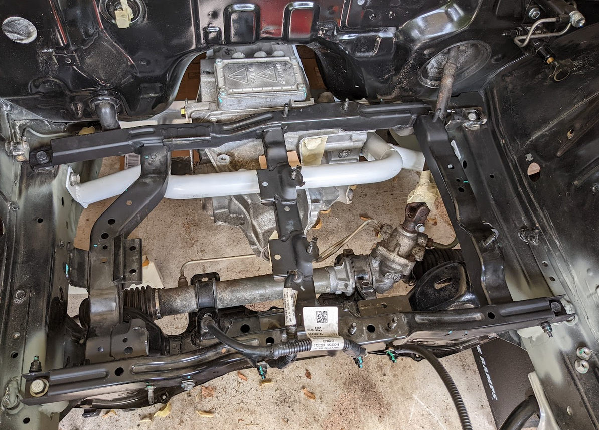 mounted subframe